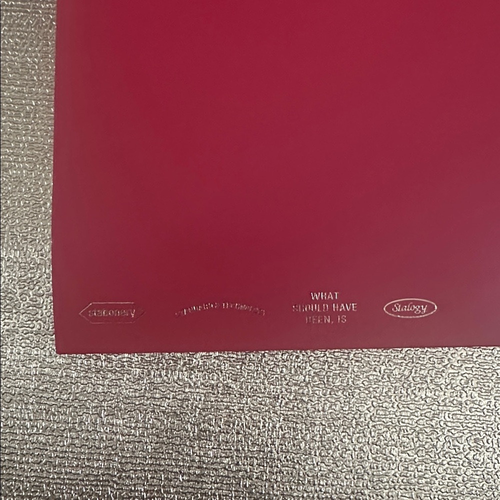 STALOGY graph Red Notebook 365 - Picture 2 of 4